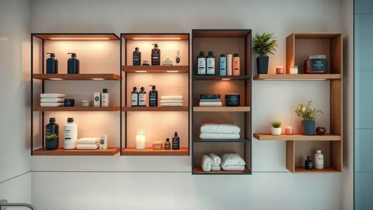 As 3 Melhores Prateleiras Organizadas para Banheiro em 2025: Genérico e Mais