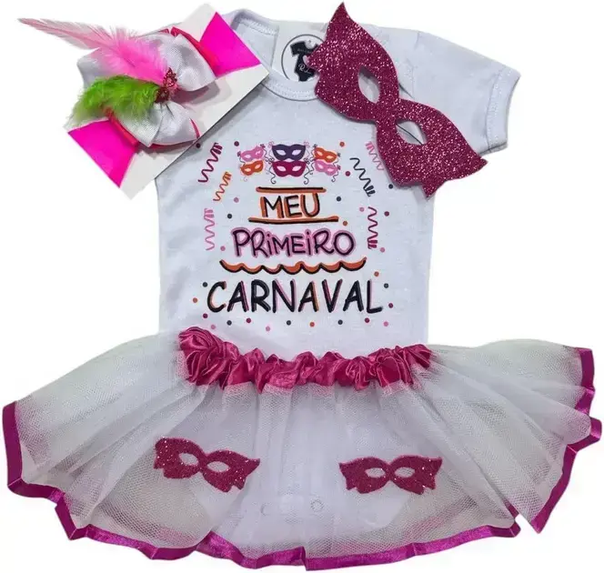 Body Bebê Carnaval