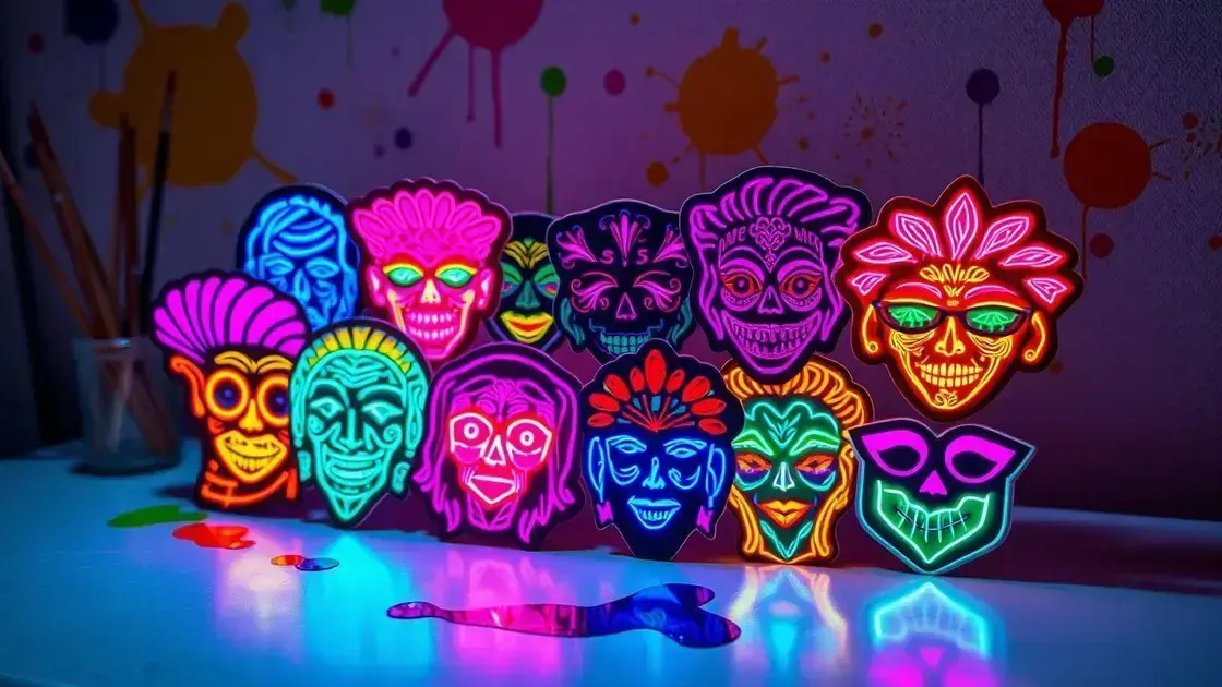 Estilos e Cores Neon