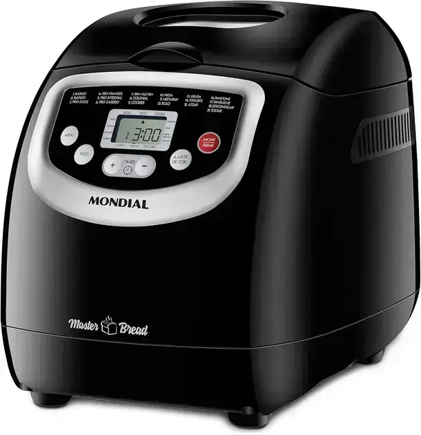 Panificadora Automática Master Bread, Mondial, Preto, 700W, 110V - NPF-53