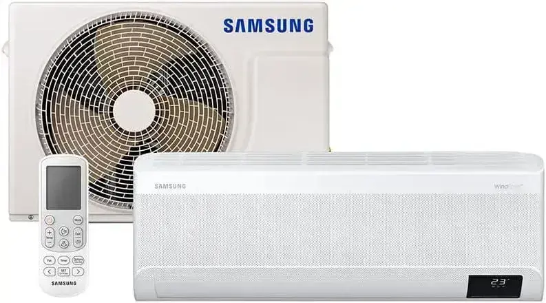 Ar Condicionado Hi Wall Samsung WindFree Connect Inverter 22.000 Btus Frio 220v