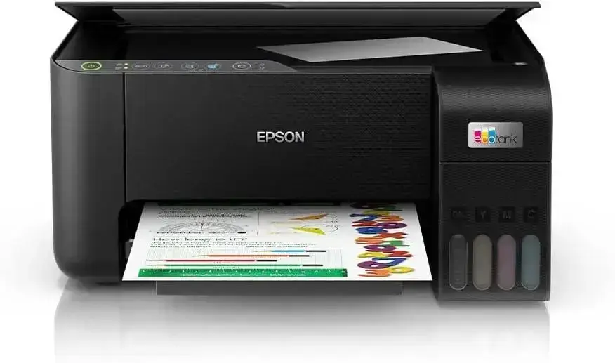 Epson EcoTank L3250 - Multifuncional, Tanque de Tinta Colorida, Wi-Fi Direct, USB, Bivolt, Preto