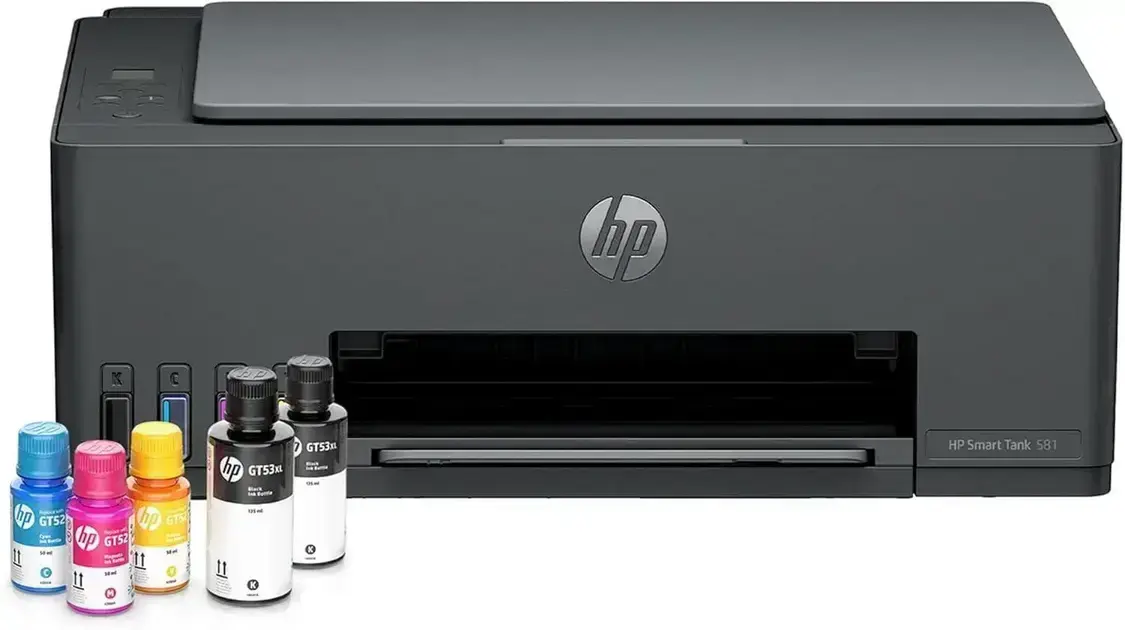 Impressora Multifuncional HP Smart Tank 581