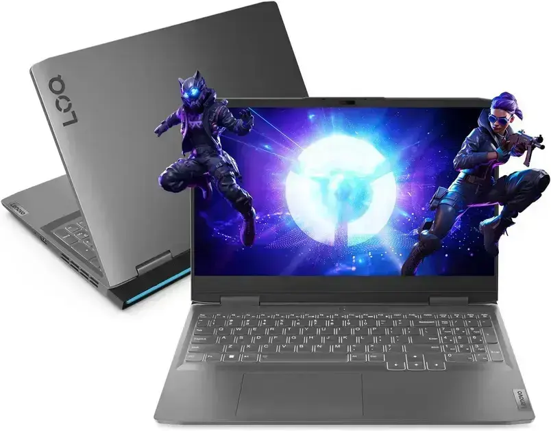 Notebook Gamer Lenovo LOQ Intel Core i5-12450H 8GB 512GB SSD RTX 2050 15.6