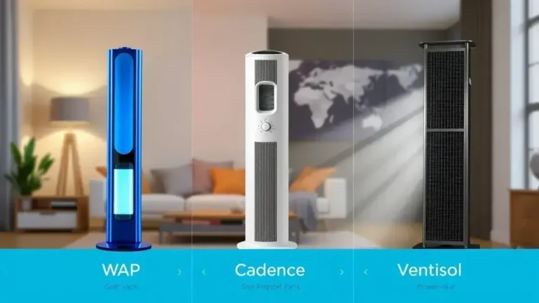Os 3 Melhores Ventiladores de Coluna em 2025: WAP, Cadence e Ventisol