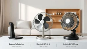 Os 3 Melhores Ventiladores de Mesa em 2025: Cadence, Mondial e Britânia