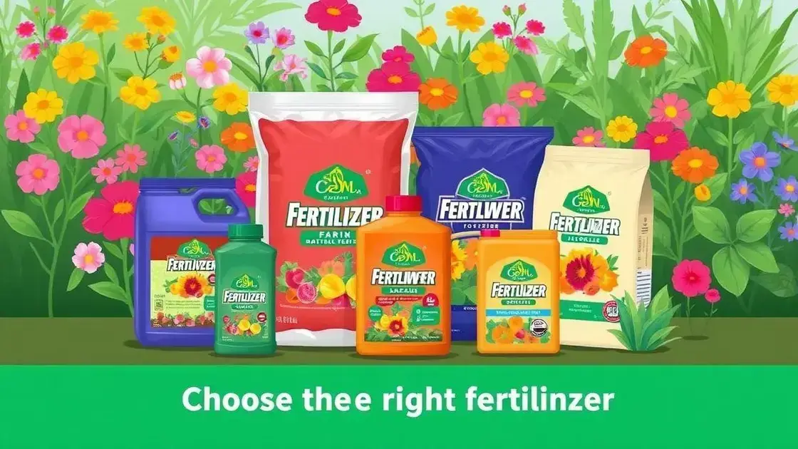 Variedade de Fertilizantes