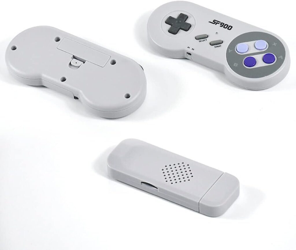 MOCDIY POWKIDDY SF900 Console de Videogame HD com 2 Controles Sem Fio e 926 Jogos 8 41Vd diIJXL. AC SL1100
