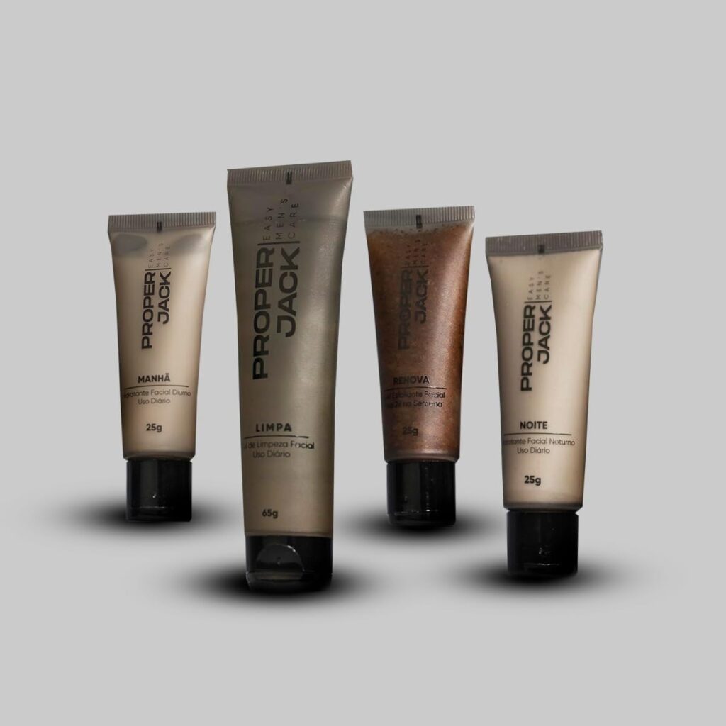 Kit Cuidado Facial - Proper Jack - Kit Skincare Masculino - Prevenção de Cravos e Espinhas e Saúde Geral da Pele 1 51 FEHIx0L. AC SL1200
