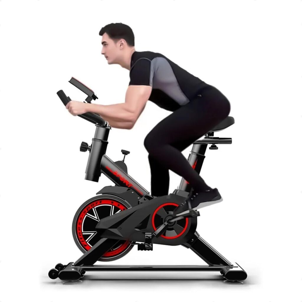 Bicicleta Ergométrica Spinning Fitness – Bike de Exercício Interno, Ideal para Treinos em Casa 4 51BNOUDYL. AC SL1200