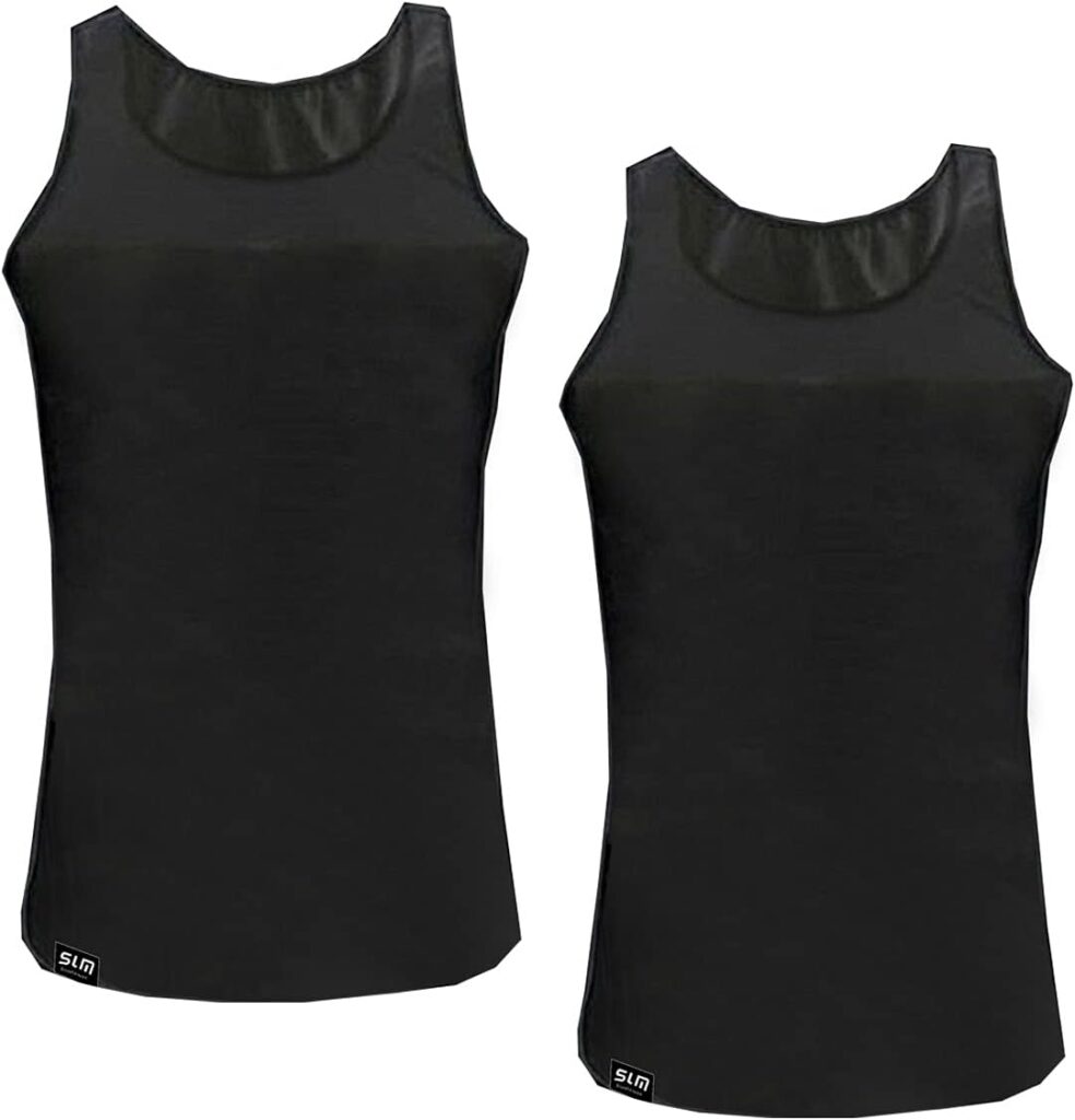 KIT 2 Cintas Modeladora Masculina Colete Redutor Postura Bodyshaper Slim Fitness 5 51Jhg2SRIXL. AC SL1200