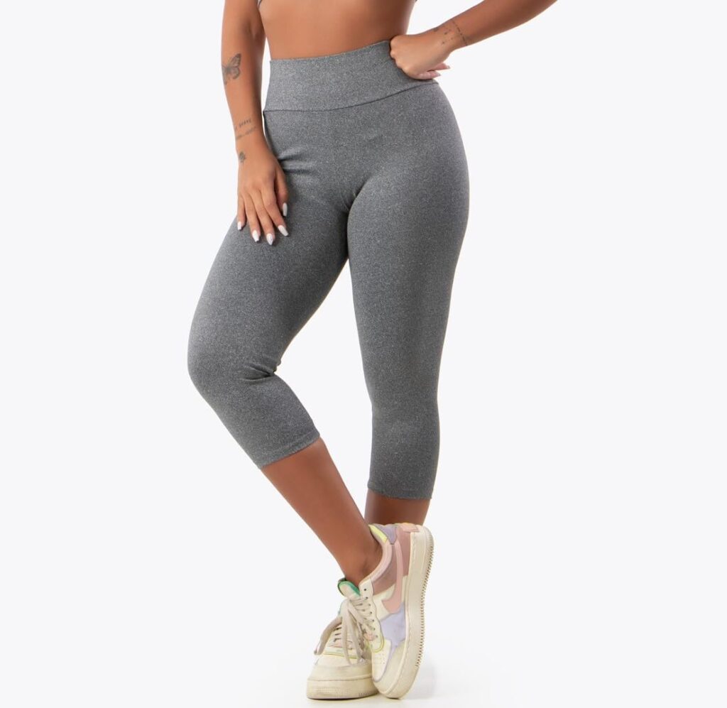Calça Corsário Legging Suplex Academia Fitness 4 51O 1VqV9YL. AC SL1104