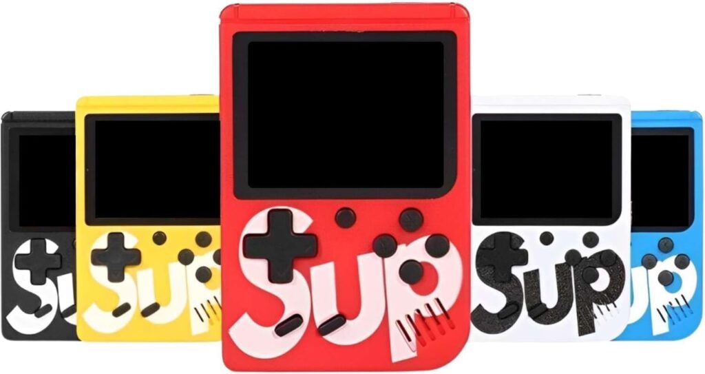 Mini Game Portátil 400 Jogos Sortido Tela LCD Saída AV - Cor Aleatória 2 61 YgeNhA5L. AC SL1500