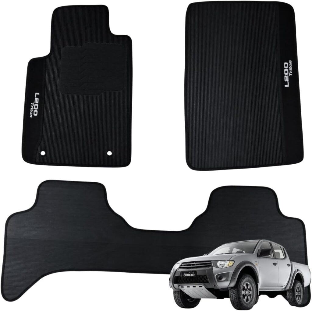 Jogo de Tapetes Automotivos Emborrachados para L200 Triton 2005 2006 2007 2008 2009 2010 2011 2012 2013 2014 2015 2016 2017 Bordado 03 peças 8 61D52lsdd9L. AC SL1200