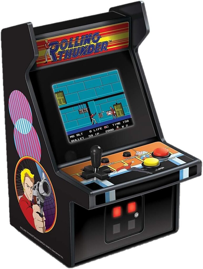 Dgunl-3204 Fliperama Portátil Retrô Karate Champ de 17 Cm, My Arcade, Azul e Preto - Windows 10 61Dp14 UAmL. AC SL1263