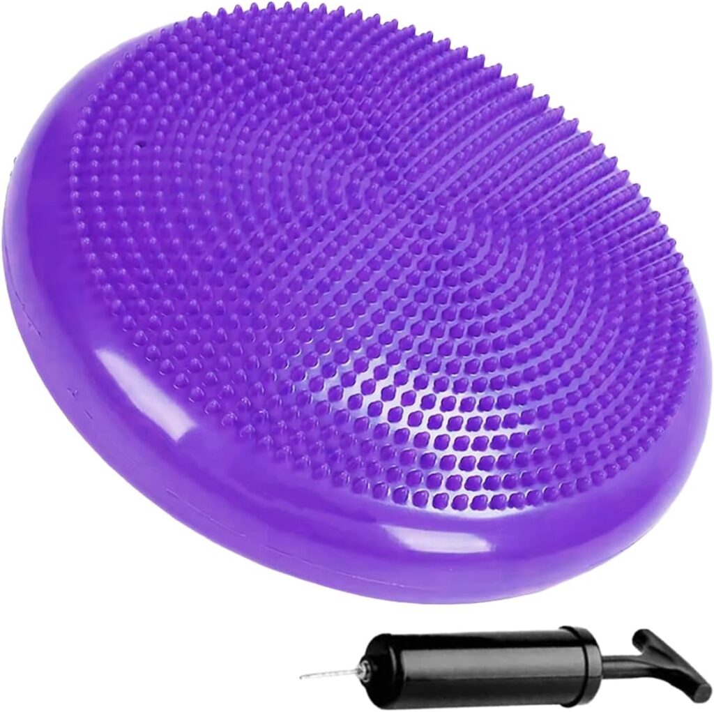 Almofada De Equilíbrio 33cm 150kg Fitness Disco Inflável 7 61Q2Wtt7VL. AC SL1200
