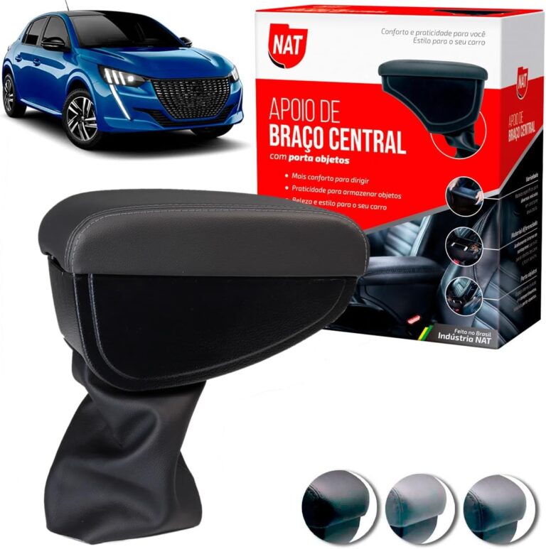 Apoio De Braço Encosto 208 Ano 2023 Até 2024 Couro (Grafite C/Linha Grafite)