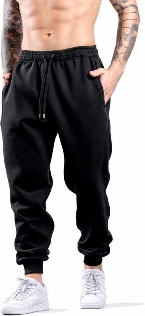 Calça Moletom Flanelado Jogger Skinny Slim Fit Musculação Inverno Academia Fitness Com Bolso Unissex 4 61Qd5RgSYjL. AC SL1500