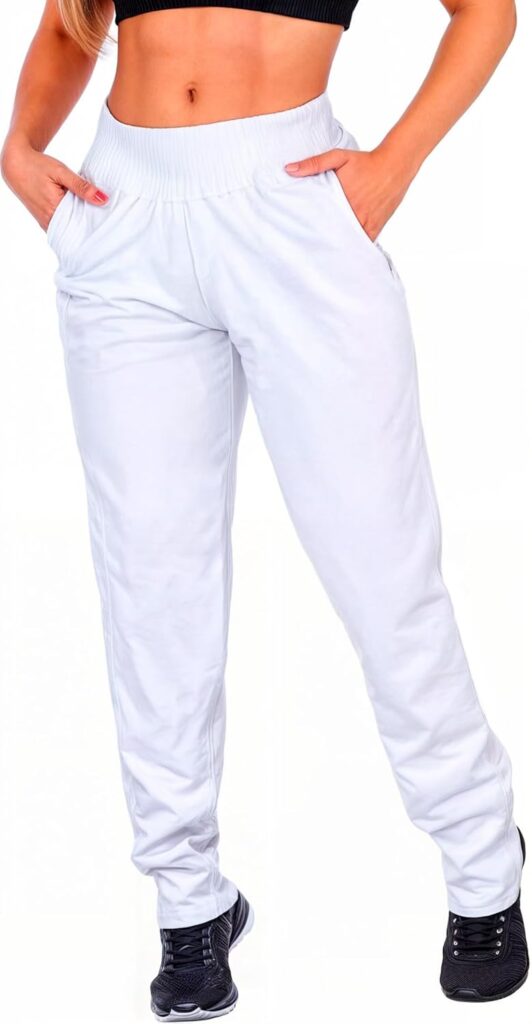Calça Moletom Feminina Jogger Skinny Slim Fit Flanelada Cintura Alta Musculação Inverno Academia Fitness Com Bolso Unissex Blogueira 4 61QlA6Z5RwL. AC SL1500