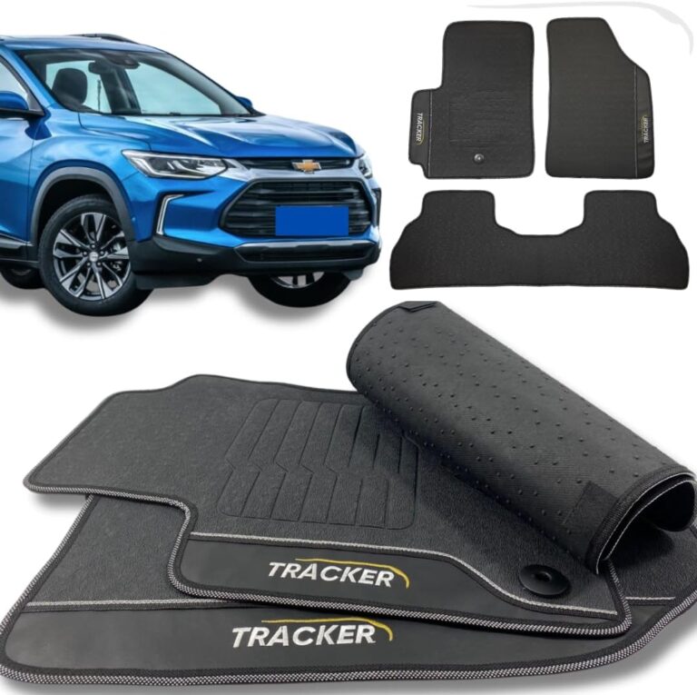 Jogo de tapete automotivo borracha vários modelos – escolha de acordo com seu veiculo! (Tracker 2020 a 2024)