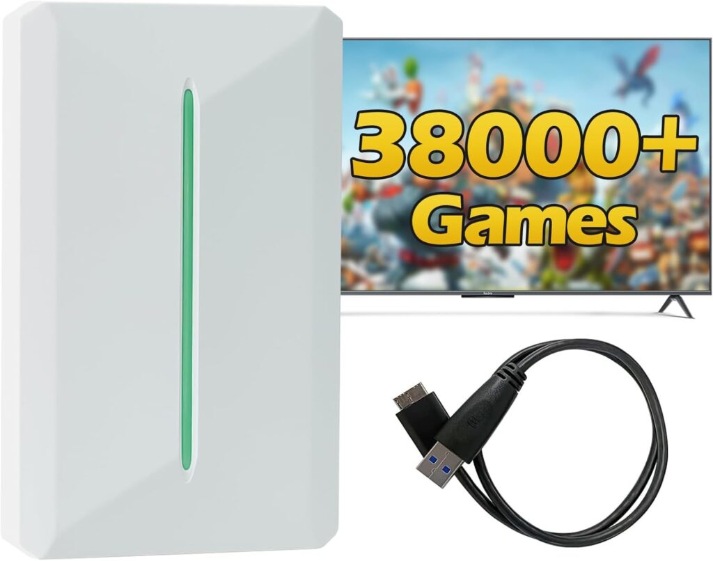 Retro Game Console HDD with Retrobat/Playnite Game Systems, 38251 Plug and Play Video Games, 42 AAA PC Games, Emulator Console Drive Compatible with Win 8.1/10/11, 5400RPM, 128M Cache, 6G/s 3 61XohzkI6xL. AC SL1500