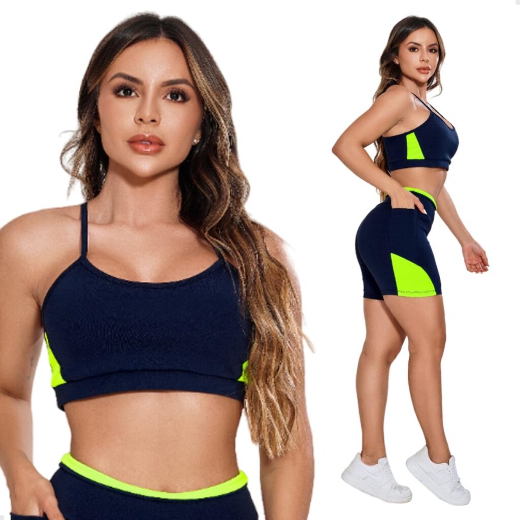 Conjunto Fitness Short Com Bolso e Top de Academia 10 61ZZb2cRzUL. AC SL1200