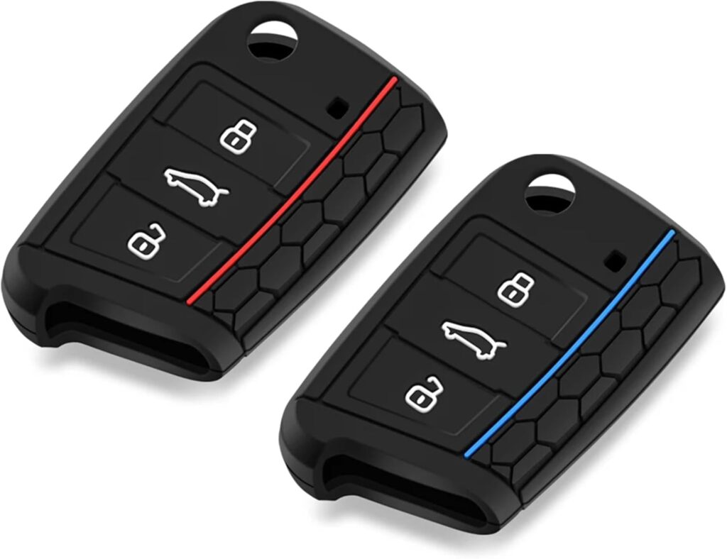 Capinha Silicone Chave Modelos Volkswagen Jetta Nivus T-Cros (Vermelho) 1 61cXB1qaUpL. AC SL1500