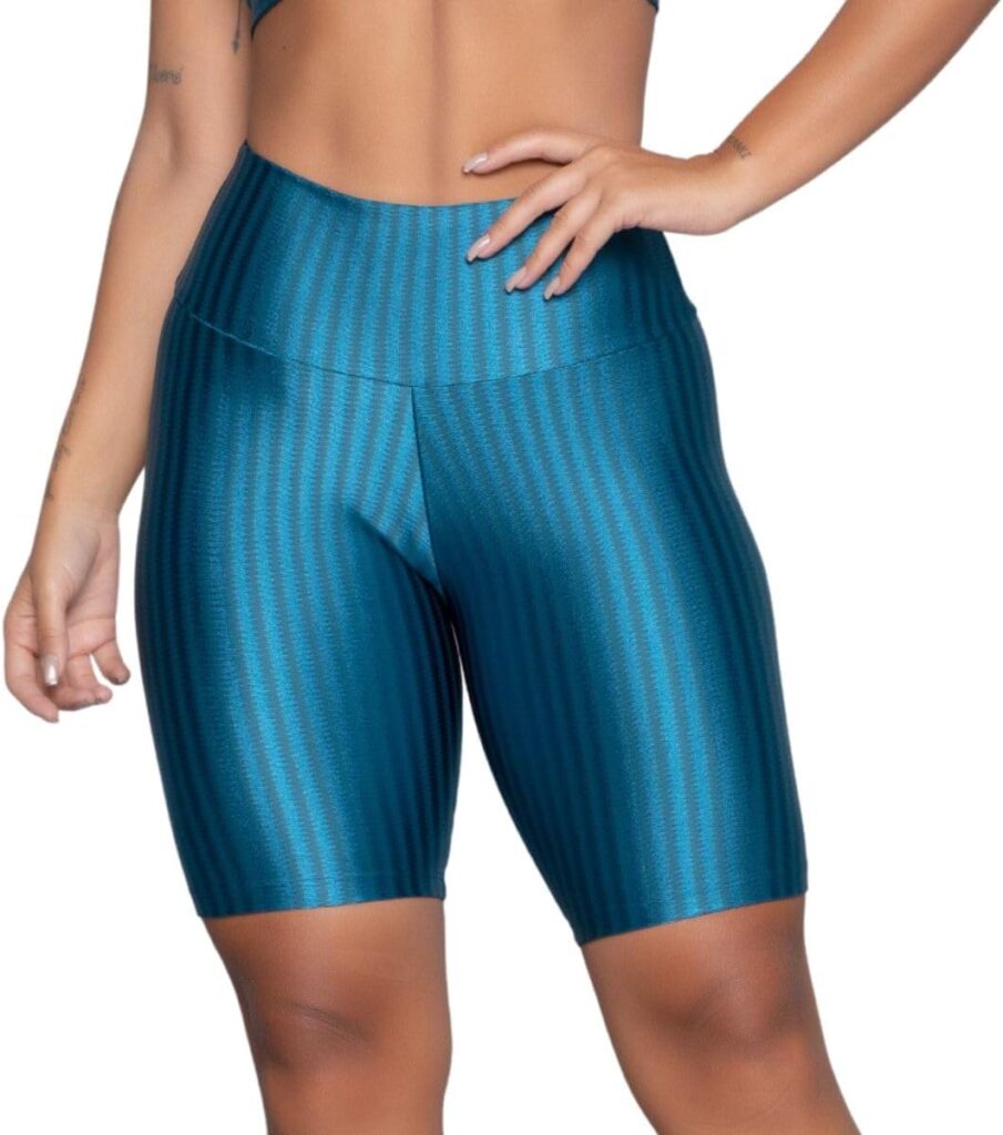 Bermuda New Zig Bella Fiore Modas Feminina Ciclista Fitness 3D Ikat 1 61ixVMs7ML. AC SL1200