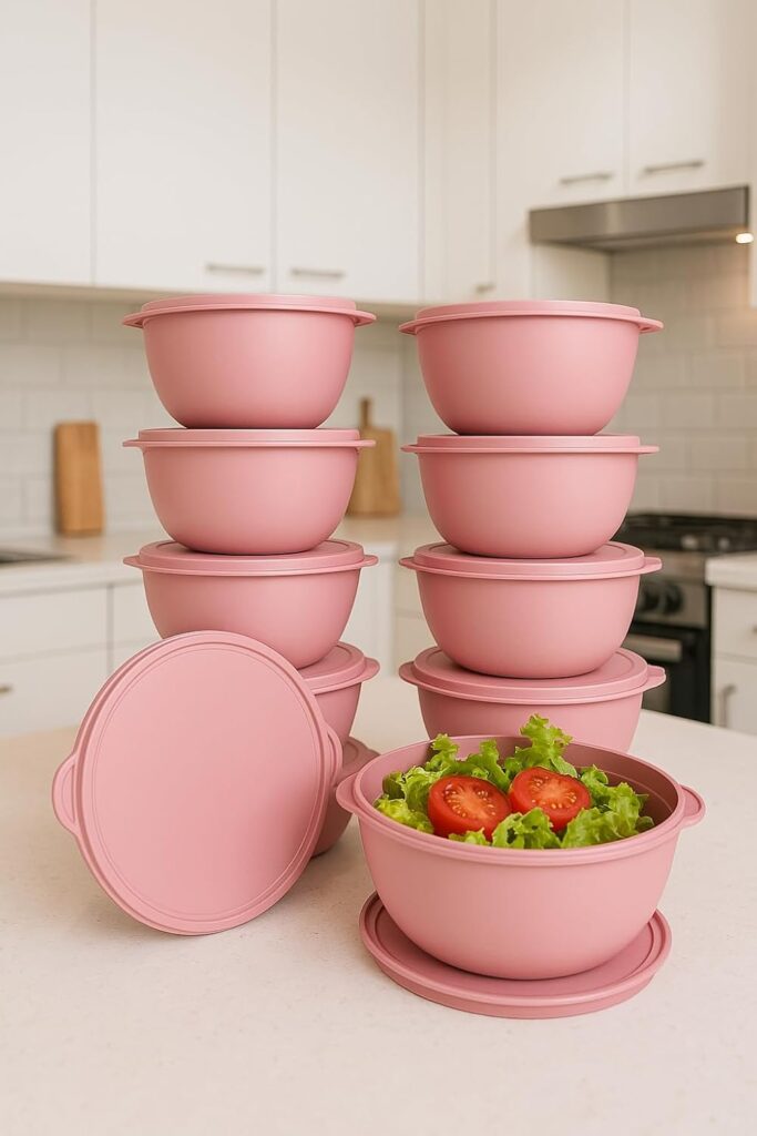 Conjunto de Potes Plásticos Herméticos 1 Litro, Marmita Fitness, Kit com10 BOLL (BOWL) leve 10 gastando menos. 10 61l2QKUl0gL. AC SL1500
