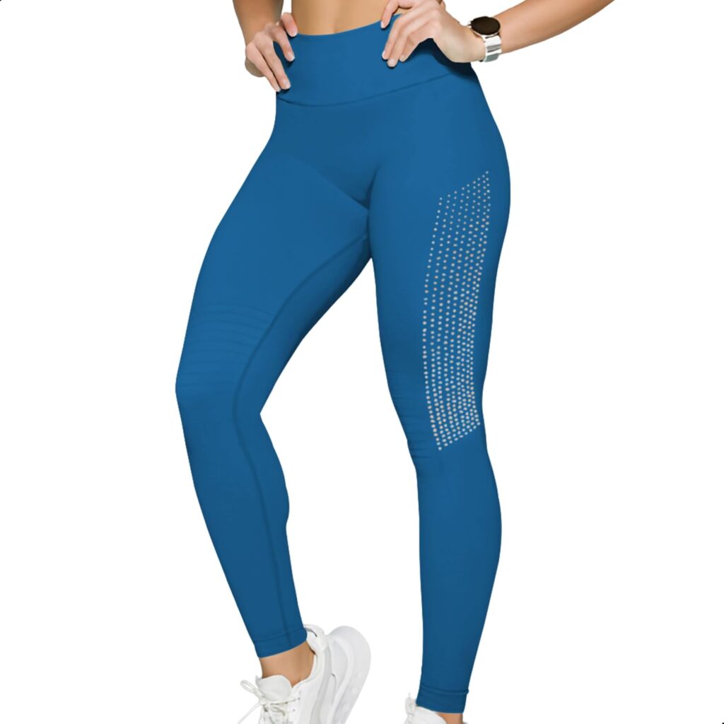 Calça Legging Selene Sem Costura Cintura Alta Poliamida Adulto Feminino 4 61tMuSV2xiL. AC SL1500