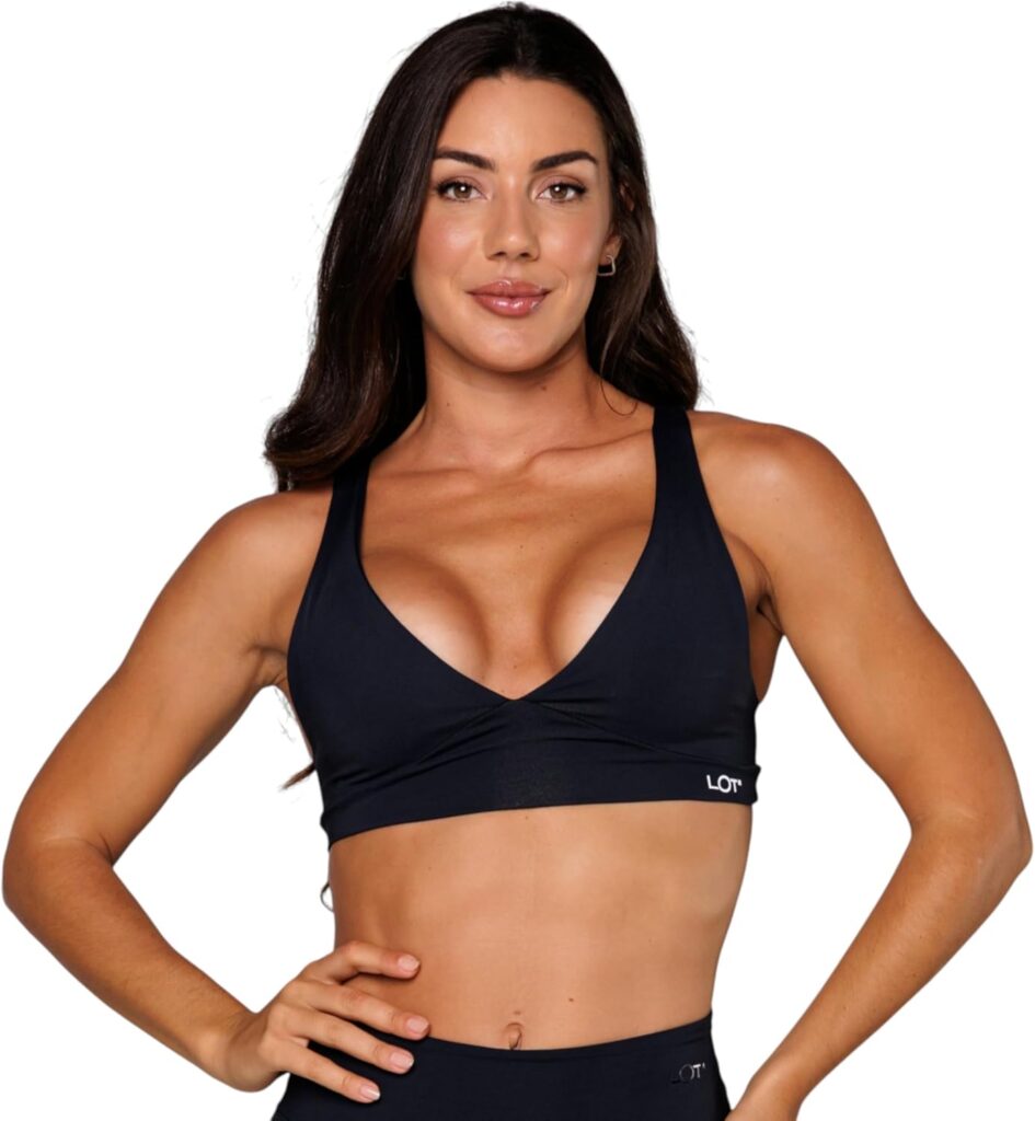 Top Poliamida Fitness Feminino Decote V Costas Aberta Academia Coleção Essential Lot Fitness 12 71bJz7P30JL. AC SL1500