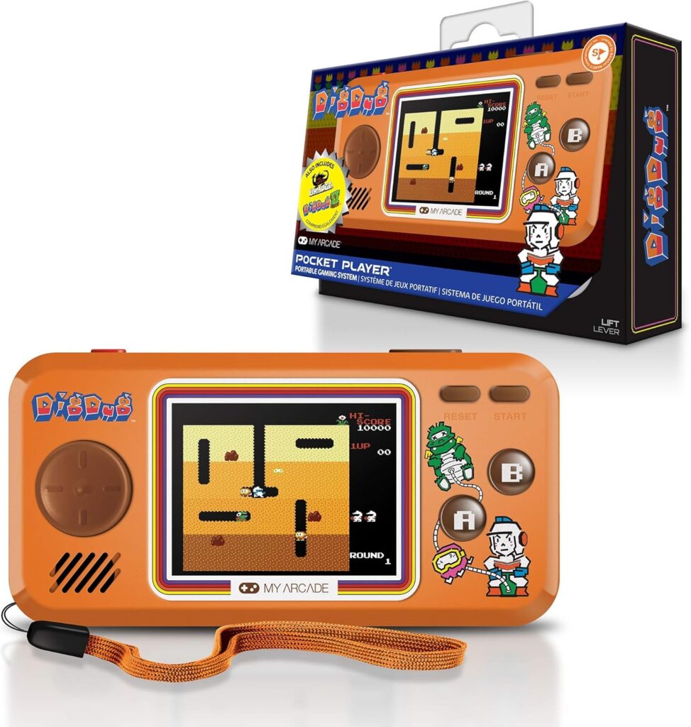 Dgunl-3243 Mini Video Game Dig Dug 3 em 1, My Arcade, Amarelo e Preto - Windows 4 81ByOVDFnLL. AC SL1500