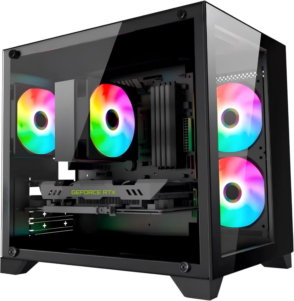 PC Gamer LUDIC by BluePC - AMD Ryzen 7 5700X, Geforce RTX 4070 Ti 16GB, 16GB RAM, SSD 1TB M.2 NVMe, Fonte 750W 80 Plus - PGBP-1227LUD 3 1746381701 71LJDW7HslL. AC SL1500