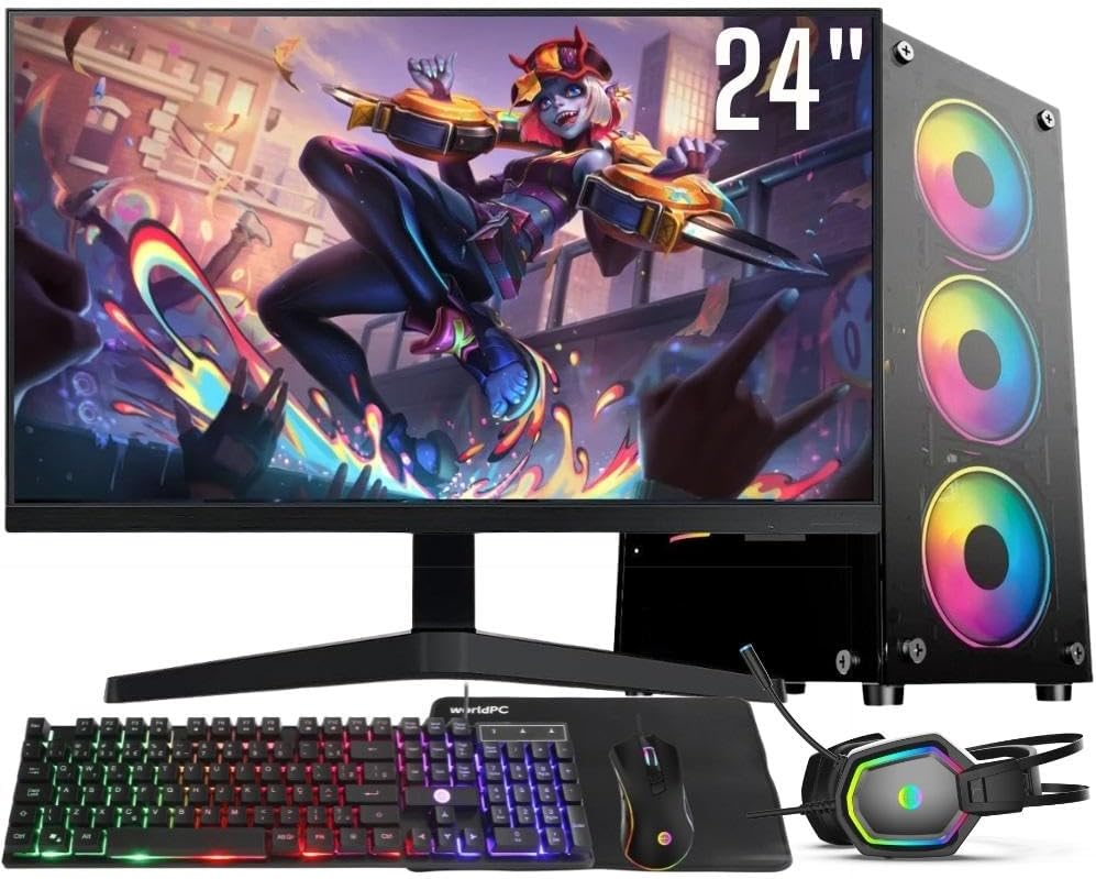 Computador Gamer Completo Intel Core i5 16GB SSD 256GB Kit Gamer com Headset Monitor 24" Windows 10 3green Flash 6 1746669396 61QK4ntP4TL. AC SL1000