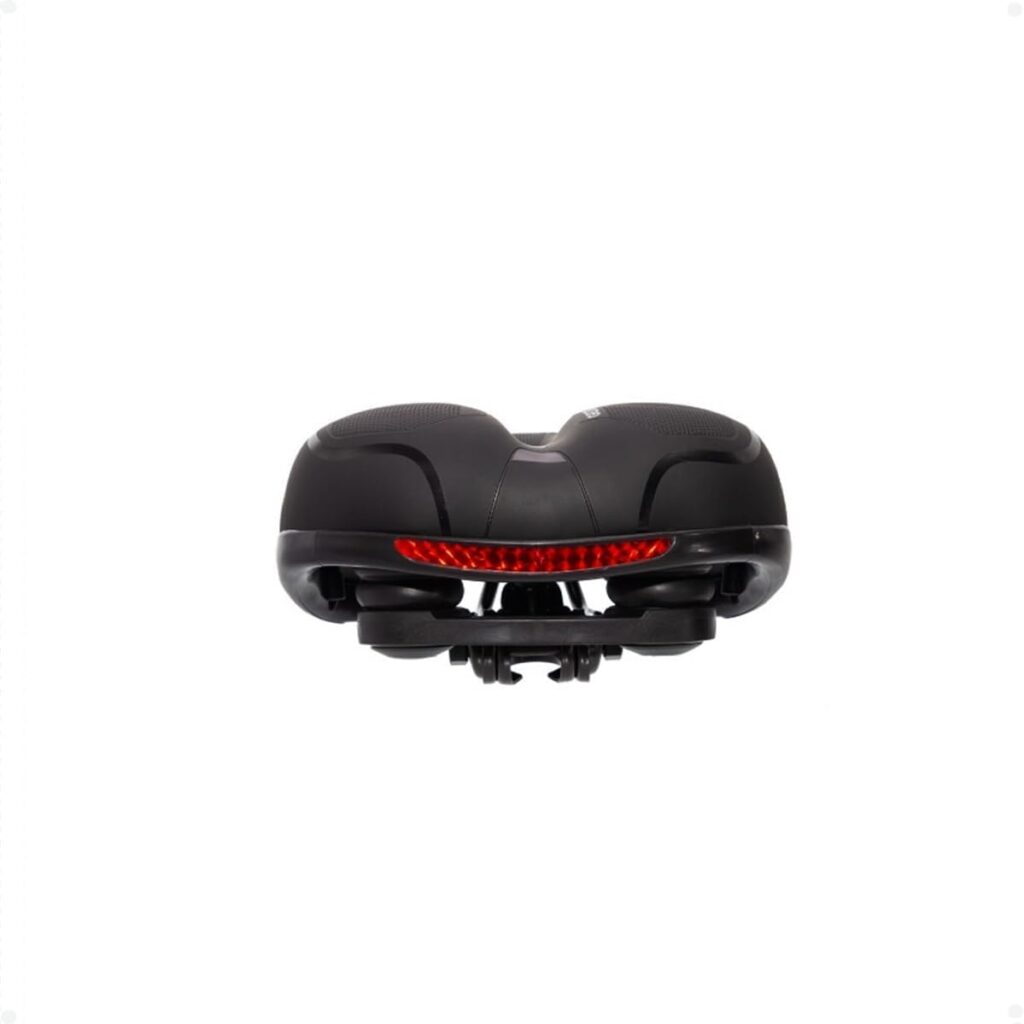 Selim de Bicicleta Spinning Confortável, Largo, Almofada Macia, Ergométrica, MTB, Absorção de Impacto, Ciclismo Indoor, Resistente, Antiderrapante, Ideal para Longas Pedaladas e Uso Diário. 6 41IH0YtlL. AC SL1200