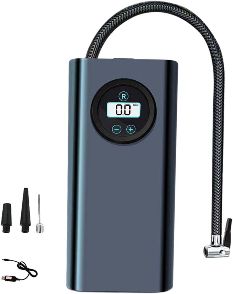 gazechimp Bomba de ar para encher pneus de carro, acessórios para automóveis, portátil, inflador elétrico de pneus, mini bomba de ar para caminhões, carros, 3 51JwnyFCLzL. AC SL1500