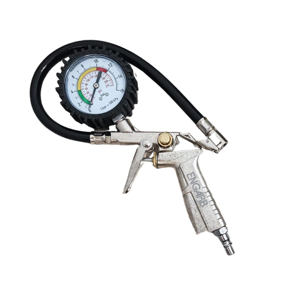 Compressor Calibrador de Pneus Portátil com Manômetro Bomba Carro Moto 2 51PCzBUhZ2L. SL1200