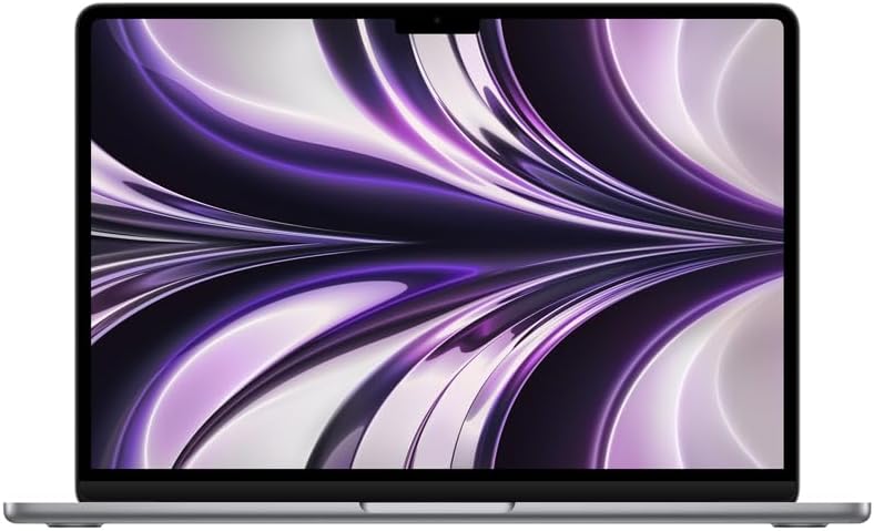 2022 Apple MacBook Air laptop with M2 chip: 13.6-inch Liquid Retina display, 16GB RAM, 256 GB SSD storage, backlit keyboard, 1080p FaceTime HD camera. Works with iPhone and iPad; Cinzento sideral 8