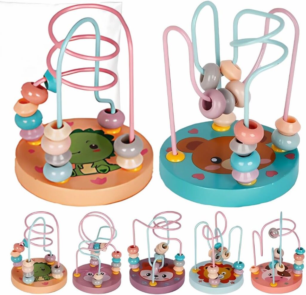 Brinquedo Labirinto Educativo para Crianças Acima de 1 Ano, Cores Diversas, 1 Unidade, Tamanho 12x9 cm 7 61 btv711L. AC SL1080