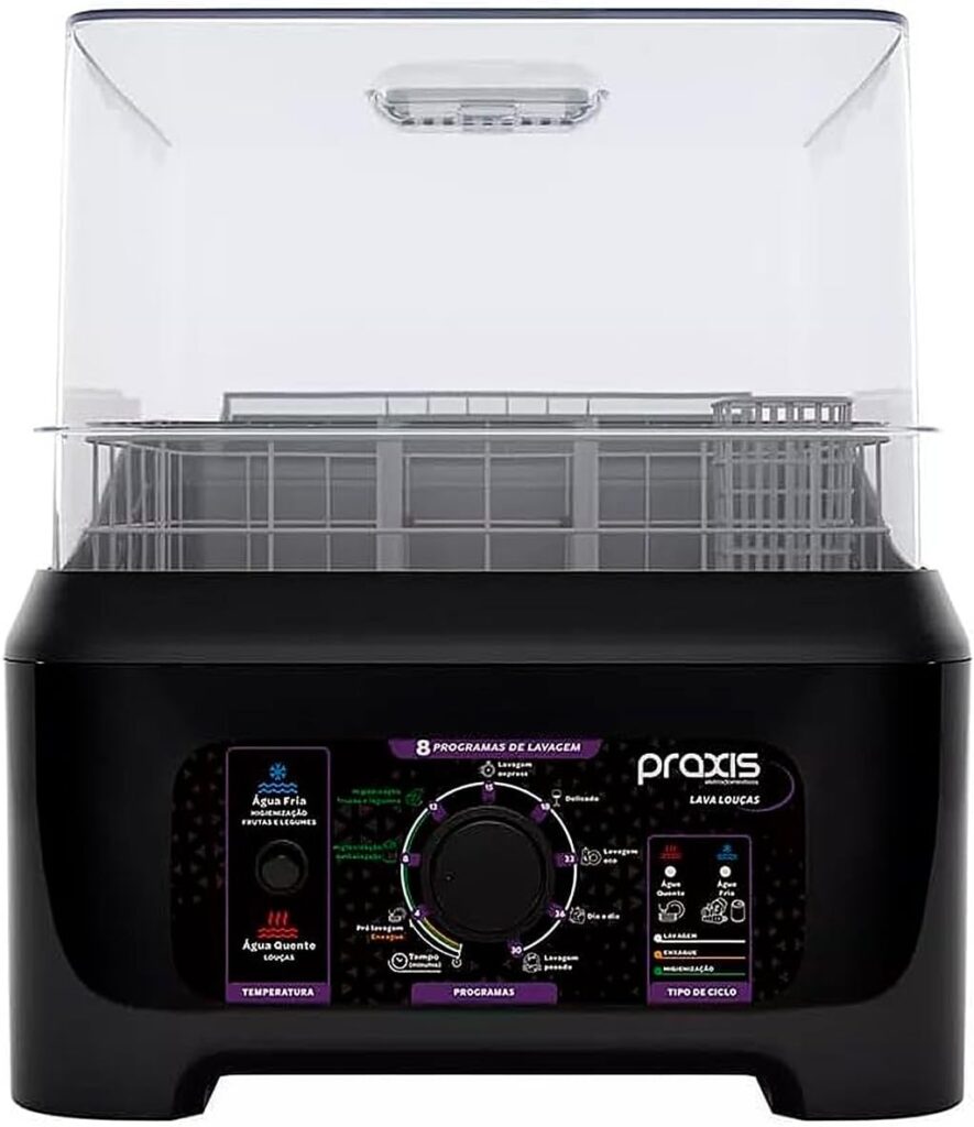 Lava Louças Praxis Portátil LLPP Semi-Automática 220V Preto 8 614rvOO5YSL. AC SL1200