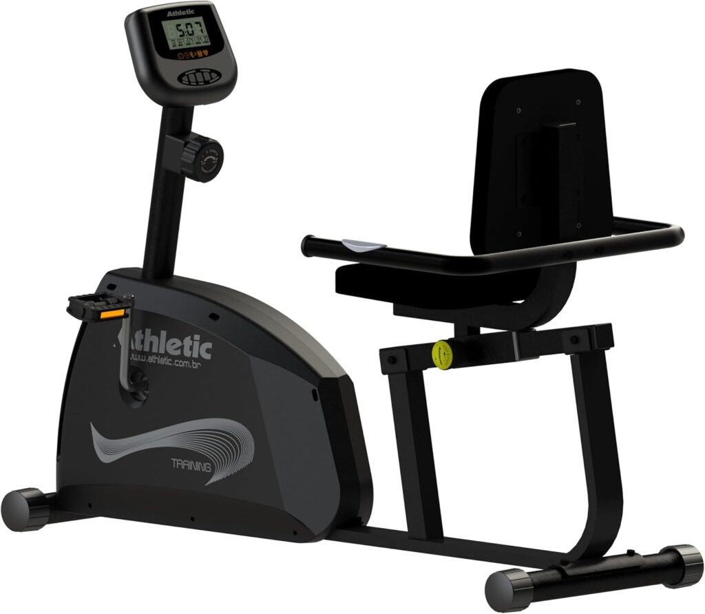 Bicicleta Horizontal Athletic Training 8 Níveis de Esforço Suporta 140kg 11 614ycLqLrxL. AC SL1500