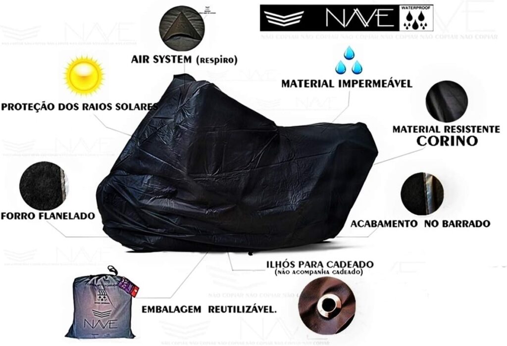 Capa para moto impermeável e forrada M 7 61M6Krgo9JL. AC SL1200