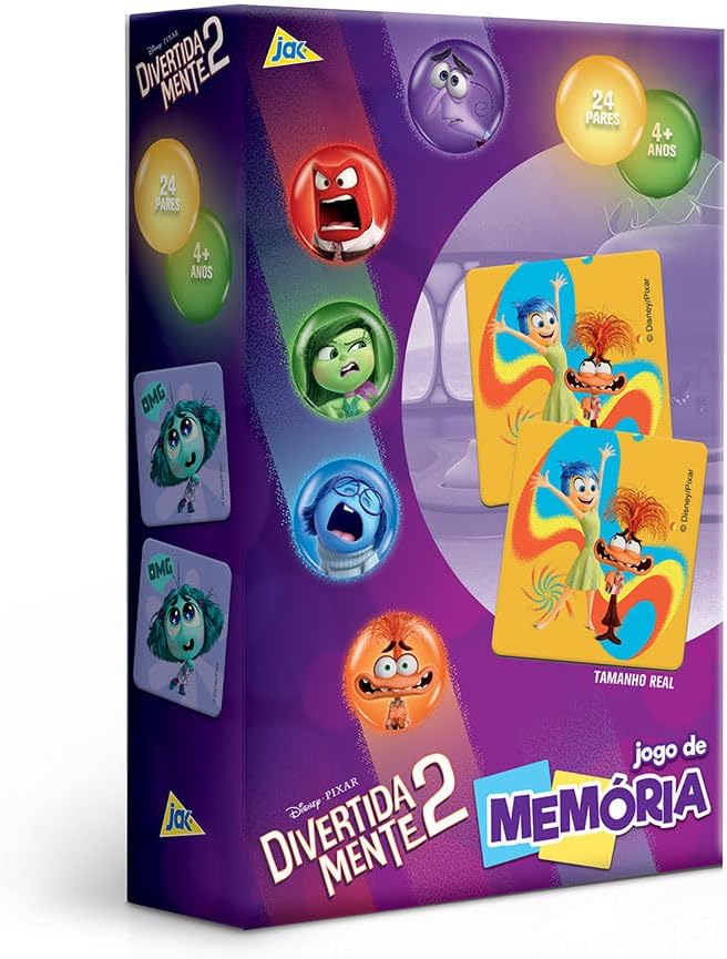 Divertidamente 2 - Jogo de memória - JAK - Toyster Brinquedos 1 61XtIWA5oXL. AC SL1000