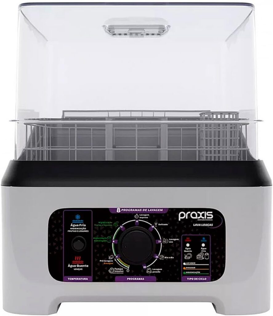 Lava Louças Praxis Portátil LLPP Semi-Automática 220V Branca 7 61Ys7rGDzL. AC SL1200