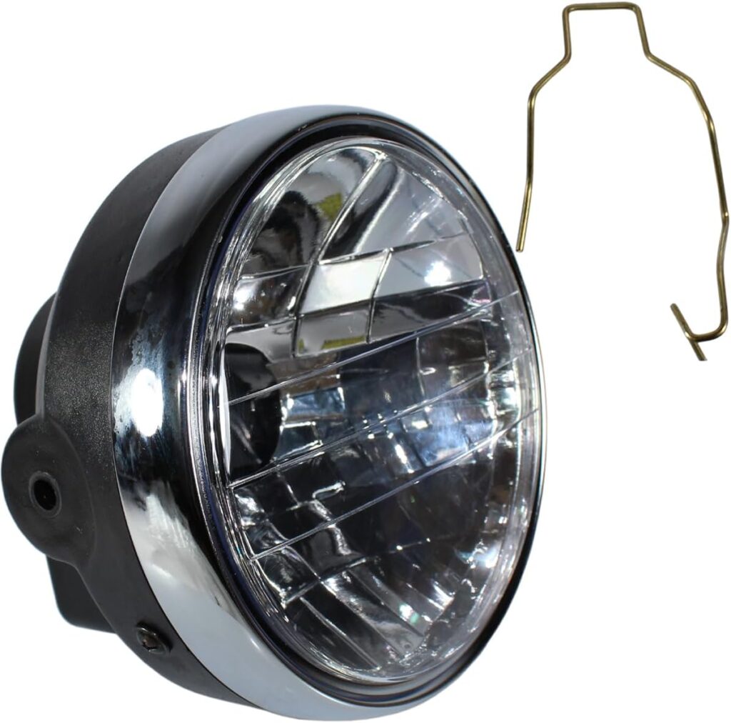 Farol completo CG125 Titan Fan 2000 a 2013 aro cromado 1 61f74D6a3vL. AC SL1200