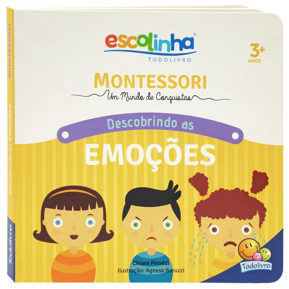 Montessori Meu Primeiro livro... Descobrindo as Emoções (Escolinha) 5 61hXfa9ATfL. SL1000