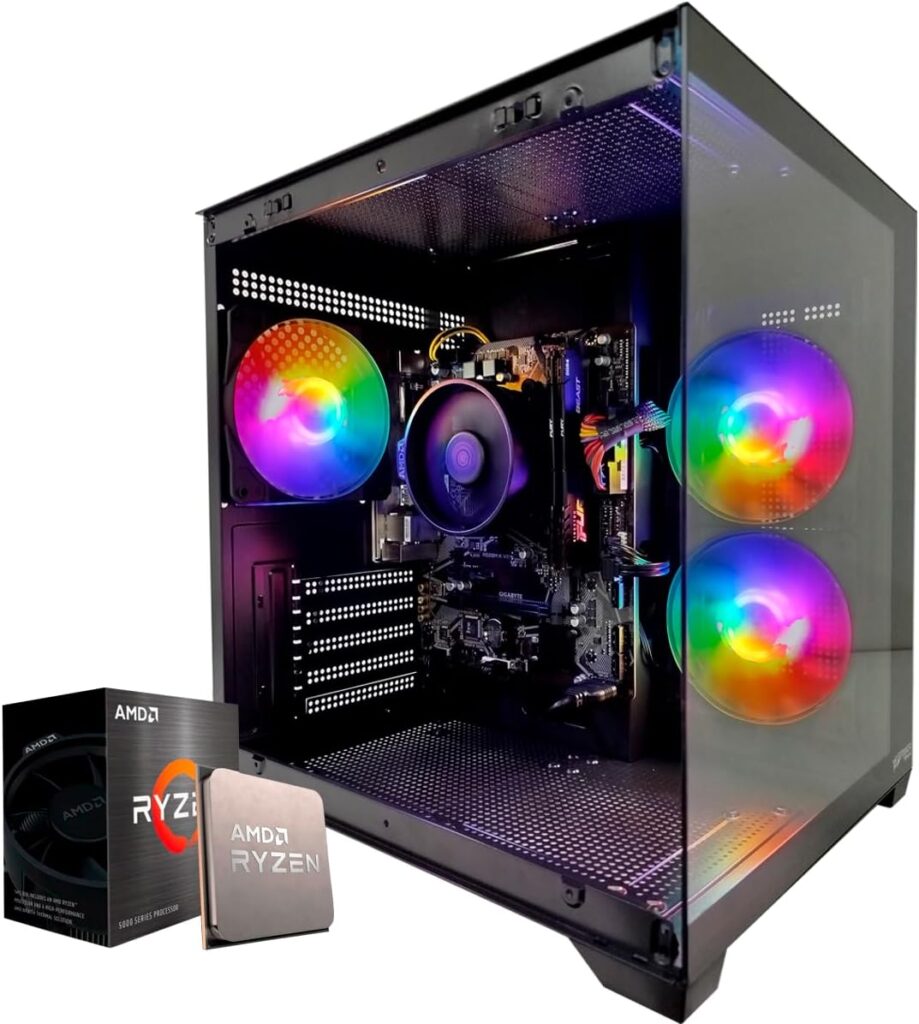 PC GAMER RYZEN 5 5600GT, 16GB DDR4 3200MHZ, SSD M.2 NVME 256GB, VEGA 7, GB1790 8 61ly3tHCYGL. AC SL1200
