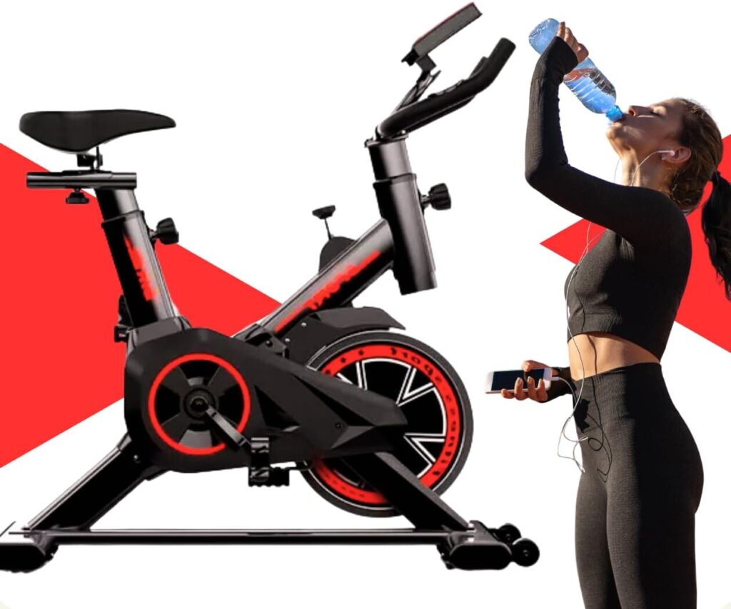 Bicicleta Ergométrica Sport Fitness com Monitor Digital e Ajuste de Intensidade– Ideal para Exercícios em Casa 5 61pma9EPSYL. AC SL1260