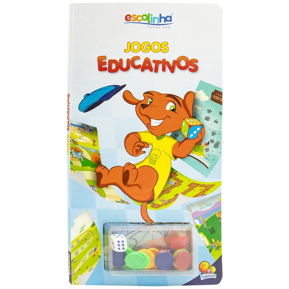 Jogos Educativos (Escolinha Todolivro) 1 61rfP49 TL. SL1000