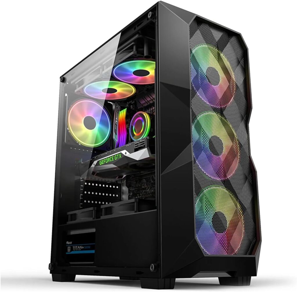 PC Gamer Alligator Shop AMD Ryzen 5 5500, Geforce RTX 3050, Memória 16GB DDR4, SSD 480GB 2 712pI4byLTL. AC SL1500